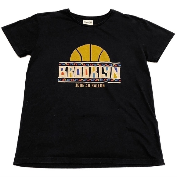 Brooklyn We Go Hard BWGH “Joue Au Ballon” Designer Streetwear Tee Shirt - L - Picture 1 of 3